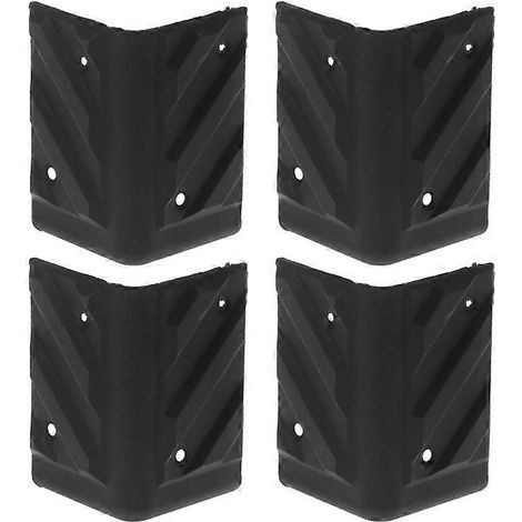 Protections d'angle pour enceintes acoustiques (lot de 4) - Bords de meubles en métal (1/4)