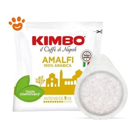 Kimbo Caffè Cialde ESE 44 -
 Amalfi - Confezione 50 Cialde -