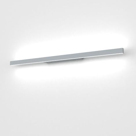 LUMICOM  RIFT Applique L, STRIP LED, 30W/m, 4000K, metallo, grigio, L.90 (1/2)