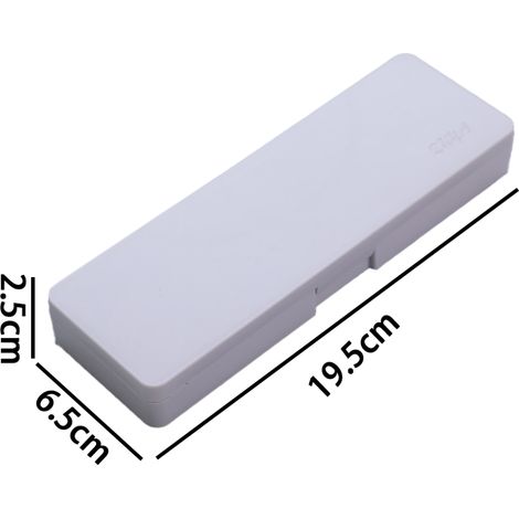 Compacto y portátil, con su diseño transparente, este organizador de material de oficina duradero es ideal para el hogar, la escuela y la oficina. De fácil acceso, es un regalo perfecto.