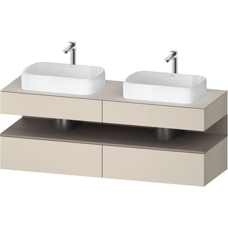 Duravit Collection One Meuble sous-vasque sur console, 2 tiroirs,