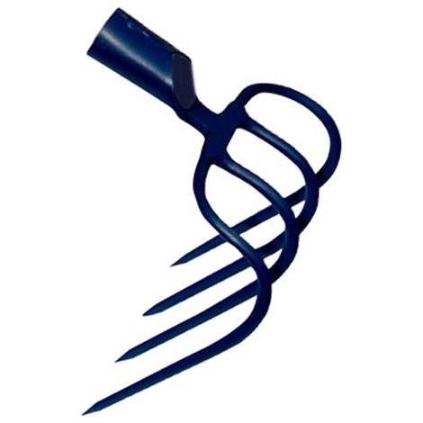 OUTILS PERRIN Crocs à fumier à douille 4 dents 21 cm sans manche (1/2)