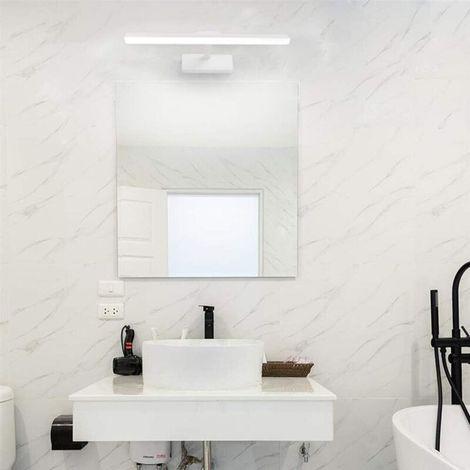 Aplique de pared LED moderno de 9W 585LM para espejo de baño, 4000K (1/3)