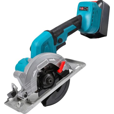 Scie circulaire, lame de 125 mm, moteur sans balais, Pas de batterie (1/2)