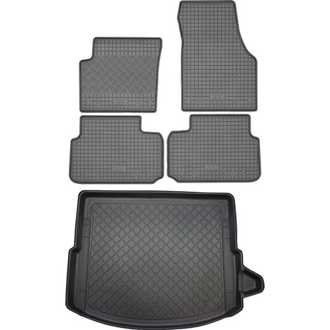 Land Rover Discovery Sport L550 SUV (5 porte) dal 01.2015 SET - tappetini in gomma per auto + tappetino per bagagliaio