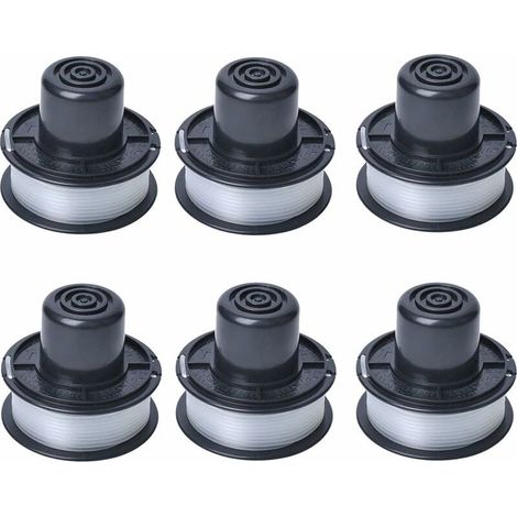 A6226 Fadenspule kompatibel mit Auftipp Rasentrimmer Automatik GL250 / GL310 / GL360 / GL360SB mit 6m Faden, 6er Pack (1/5)