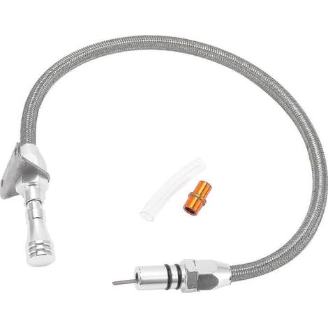 Jauge d'huile de transmission flexible de remplacement pour transmissions turbo GM SBC BBC Chevy TH400 TH350 (1/2)