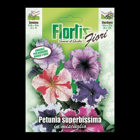 Petunia Superbissima Mix (1/2)