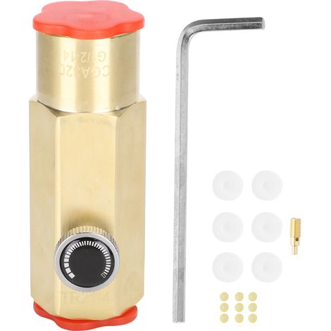 Kit adaptateur de connexion pour recharge bouteille CO2 CGA320 vers TR21-4 accessoire machine à soda (1/5)