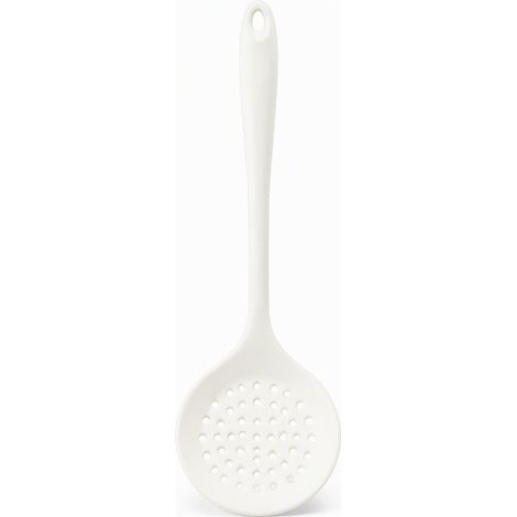 passoire de cuisine blanc en set en silicone alimentaire (1/5)