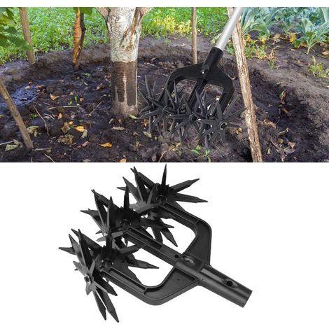 Scarificateur de Jardin Résistant 2 en 1 avec Aération et Fraisage Rotatif (1/5)