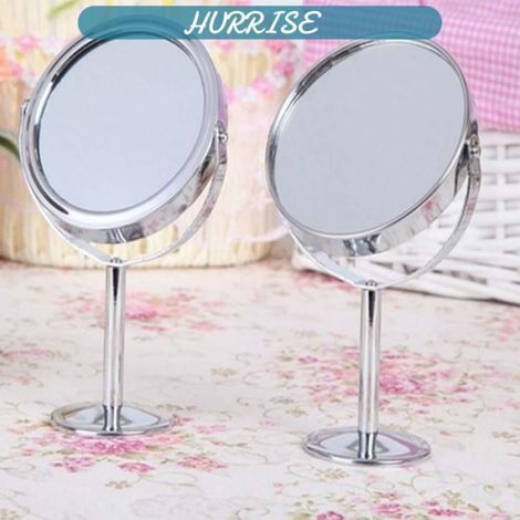 Miroir De Maquillage - Grossissant 10x - Rotatif Avec Base Antidérapante - Pour Salle De Bain Chambre Et Dressing - 14 Cm (1/4)
