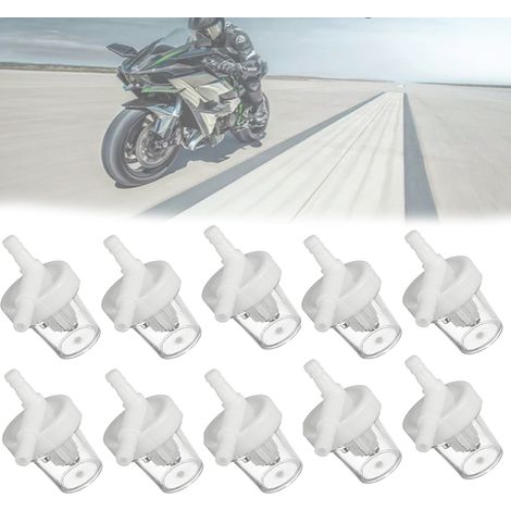 10pcs set, motorcycle air filter, motorcycle fuel filter element, air intake and fuel supply accessories, fuel line (1/5)