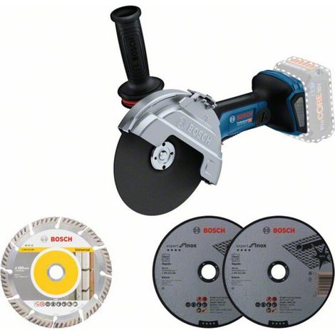 Bosch Werkzeug - Akku-Winkelschleifer, 18V, 180 mm, ohne Akku und Ladegerät 06019H6E01 (1/5)