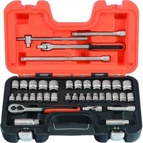 Bahco S380 Socket Set 38 Piece 3/8in Drive