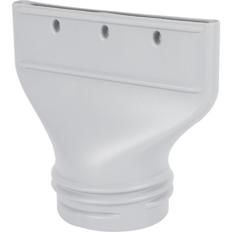 Adaptateur de fenêtre de climatisation, 130 mm/150 mm, adaptateur de tuyau plat, raccord d'évacuation de fenêtre, accessoire pour climatiseur mobile, hotte, sèche-linge, voiture (1/5)