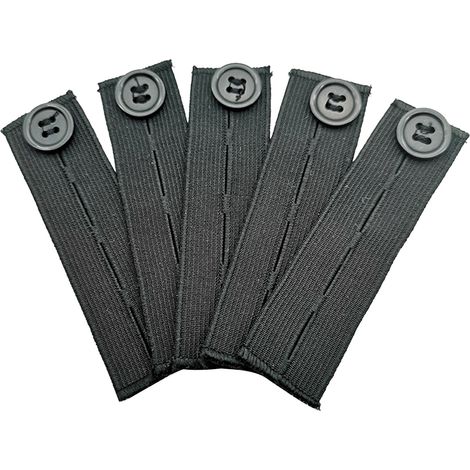 Boucle extensible combinée, ajustement créatif, crochet de boucle extensible pour jeans et pantalons (1/5)