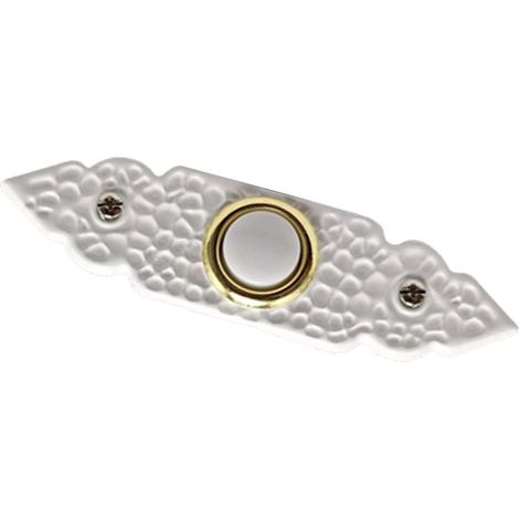 Boutons poussoirs décoratifs à LED pour sonnette de porte - Pour garage - Interrupteur mural durable - Avec éclairage LED (1/5)