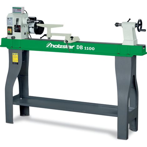 Holzstar Drechselbank DB 1100 Drehzahlstufen variabel 5921100 (1/5)