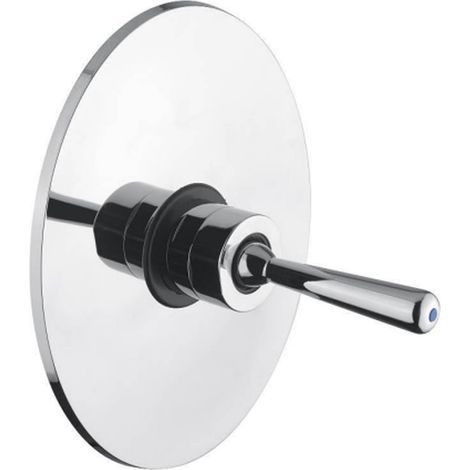 Flussometro WC da incasso temporizzato comando a leva antisvitamento 3/4" - Idral Modern 08067-34 (1/5)