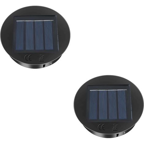 CNMTCCO Ersatzteile für Solarlampen, Packung mit 2 bis 4 Stück, 8 cm (3,1 Zoll) IP44 wasserdichtes LED-Solarpanel, 1,2 V, 600 mAh, ideal zum Aufhängen von Laternen, für Gartendekorationen, Terrassen u (1/5)