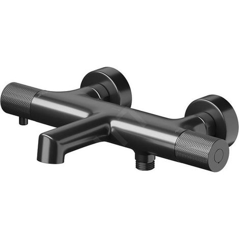 Cersanit Zen - Mitigeur thermostatique pour baignoire, gun metal S951-569 (1/2)