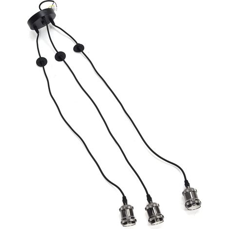 Support lampe lustre – douille pendante – durable – facile utiliser – bar / salle à manger
