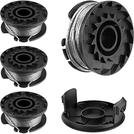 Passende Fadenspule für BOSCH EasyGrassCut 18 23 26 Art 23 26 Trimmer Ersatzteile (BOSCH F016800569 / F16800385, 4 Stück)