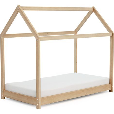 WEBABY - Lit cabane enfant en bois