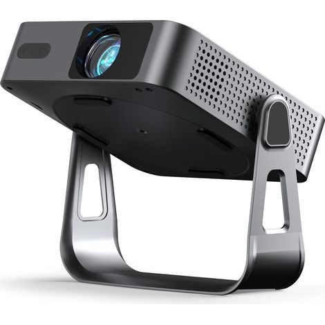 Mini Video Projector 4K, Ultra-Slim 30000 Lumens Auto Focus/Keystone Video Projector, FHD 1080P Portable Projector WiFi Bluetooth Home Theater Phone (1/5)