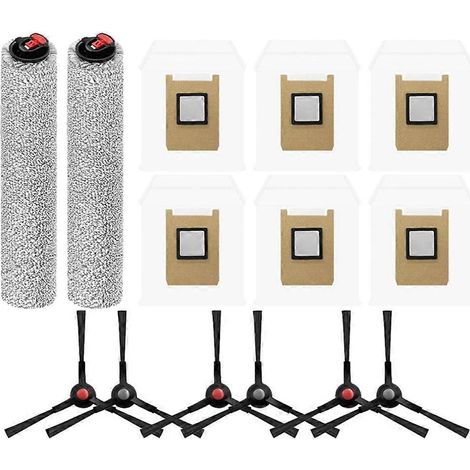 Zubehör kompatibel mit Eufy Omni E25/E28 Seitenbürsten- und Walzenmopps: Staubbeutel und andere Ersatzteile (1/5)