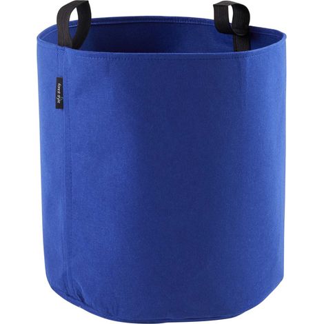 Sac plantation feutre géotextile ø 40 cm 50,3 L bleu - Bag 4 Plant (1/3)
