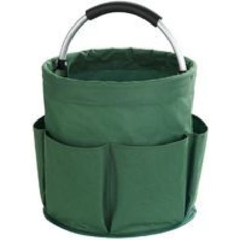 Gartenwerkzeug-Set. Garten-Tragetasche mit mehreren Taschen für Gartenwerkzeug-Set. Garten-Werkzeugtasche (grün) (1/4)