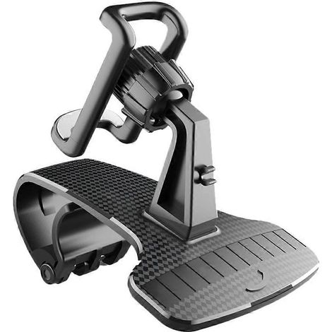 Auto-Handyhalterung Navigations-Armaturenbrett-Handyhalterung Handyclip-Halterung (Hohl)-12X11CM-Black (1/3)