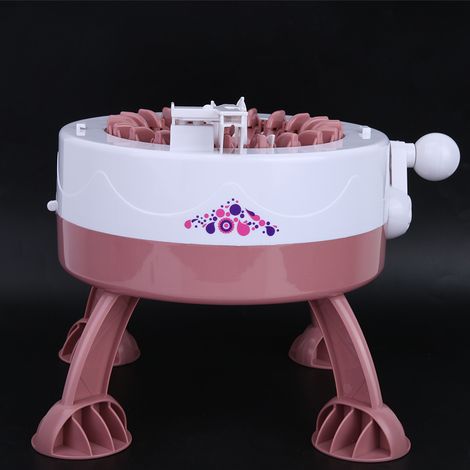 Machine à coudre et tricoter en plastique à faire soi-même pour enfants - Outils et accessoires (22 aiguilles) (1/3)