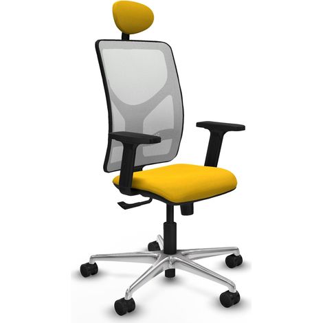 Sedia piqueras y crespo Motilla bianco alluminio confortevole (1/2)