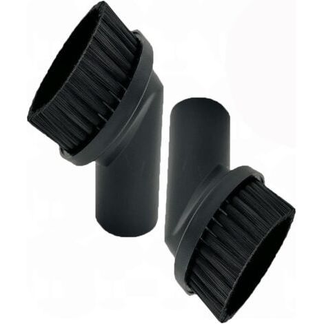 Brosse à poussière,2 Brosses à Poussière 35 mm pour Aspirateur,Brosse Ronde,Accessoire Universel avec Poils Doux en PP,Design Pivotant pour Coins et Surfaces Délicates (1/5)