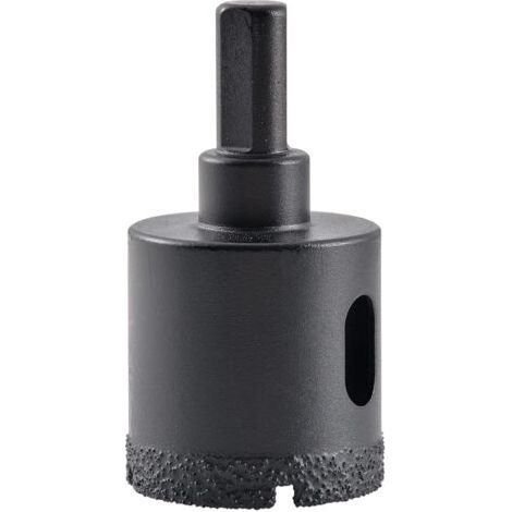 Foret diamanté pour scie cloche à noyau brasé 35 mm, coupe-trou creux pour verre, porcelaine, carrelage, marbre, céramique, granit