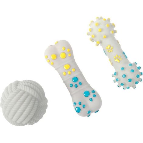 Jouet à mâcher pour chien, jouet de dentition résistant et durable, idéal pour les chiens à mâcher agressifs.