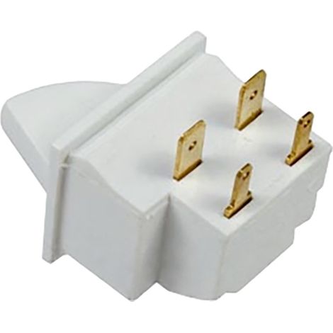 BOUTON-POUSSOIR HELICE/LUMIERE 4-FASTON POUR REFRIGERATEUR SCHOLTES - C00173740