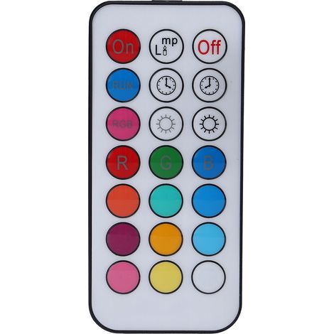 Ampoule LED projecteur RGB 40W à changement de couleur avec télécommande pour éclairage décoratif de fête 85-265V (RGb Blanc chaud) (1/5)