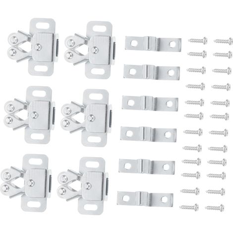 Lot de 35 loquets porte placard avec mécanisme à ressort sécurisé et (1/5)