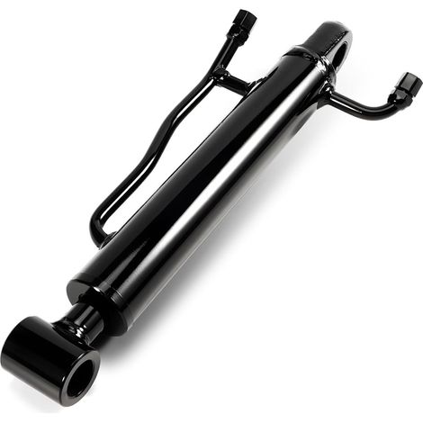 Mini cylindre de pouce de pelle, pince hydraulique à trou unique de 25mm pour pelles jusqu'à 3 tonnes (1/5)