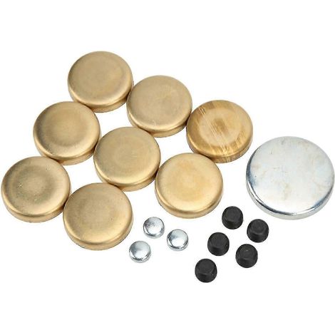 Kit de bouchons d'expansion en laiton pour moteurs Chevy Small Block 283, 305, 327 et 350 (pièce de rechange) (1/5)