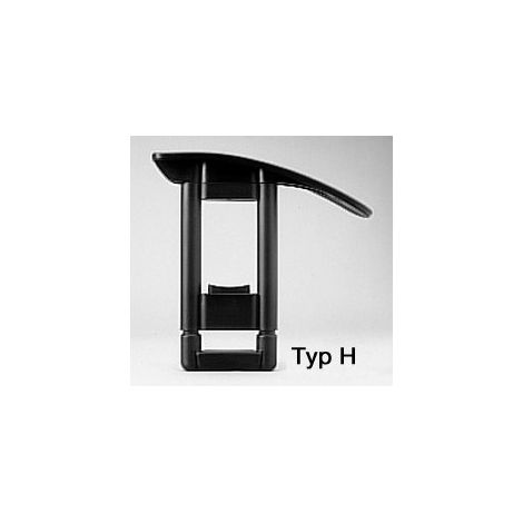 Topstar Reposabrazos modelo tipo "H", altura ajustable