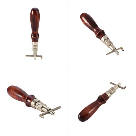 Outil de coupe pour bordures, accessoire pour le travail du cuir et le biseauteur de bords (1/5)