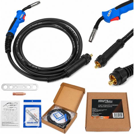 Antorcha de soldadura MIG/MAG Conector Euro 3M Kraft&Dele