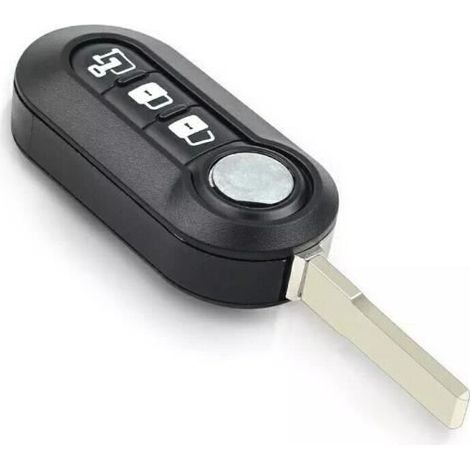 Coque Clé Boitier Télécommande pour FIAT 500 Citroën JUMPER PEUGEOT BOXER (1/4)
