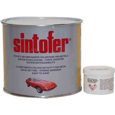 STUCCO PER METALLO 'SINTOFER' 500 ml - Grigio
