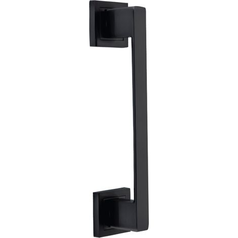 Manillón zamak negro roseta cuadrada 220mm alta intensidad (1/2)
